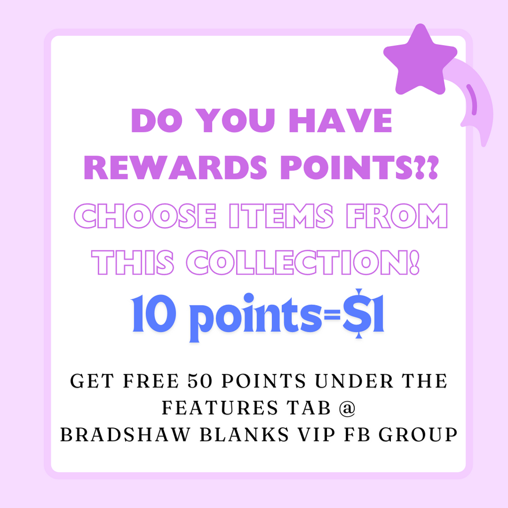 Bradshaw Blanks Rewards