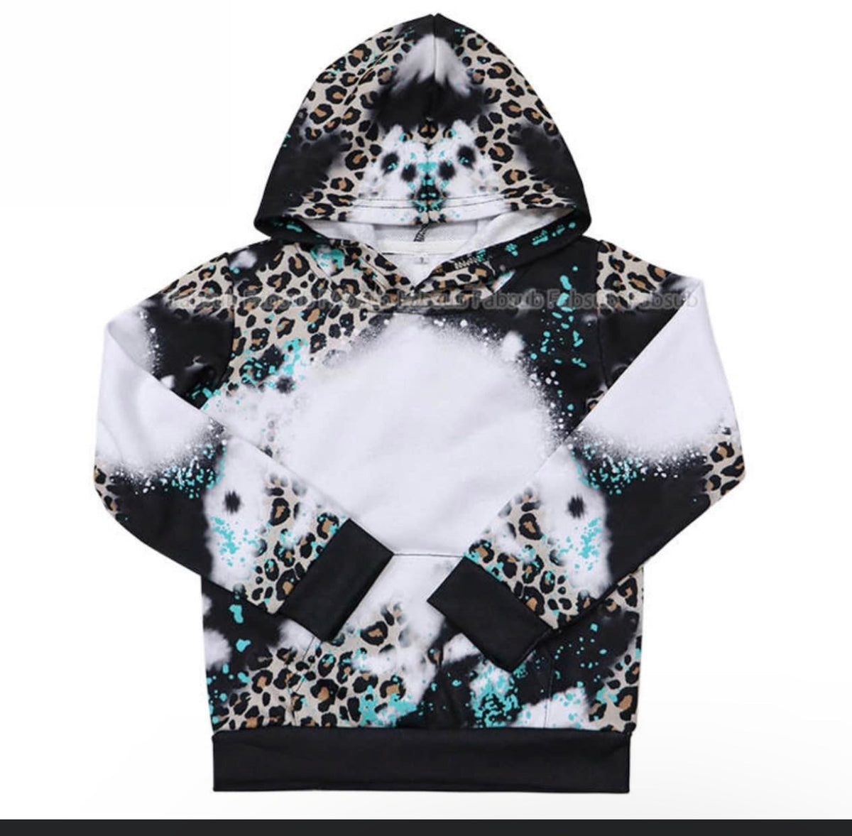 Black Leopard Hoodie Bradshaw Blanks