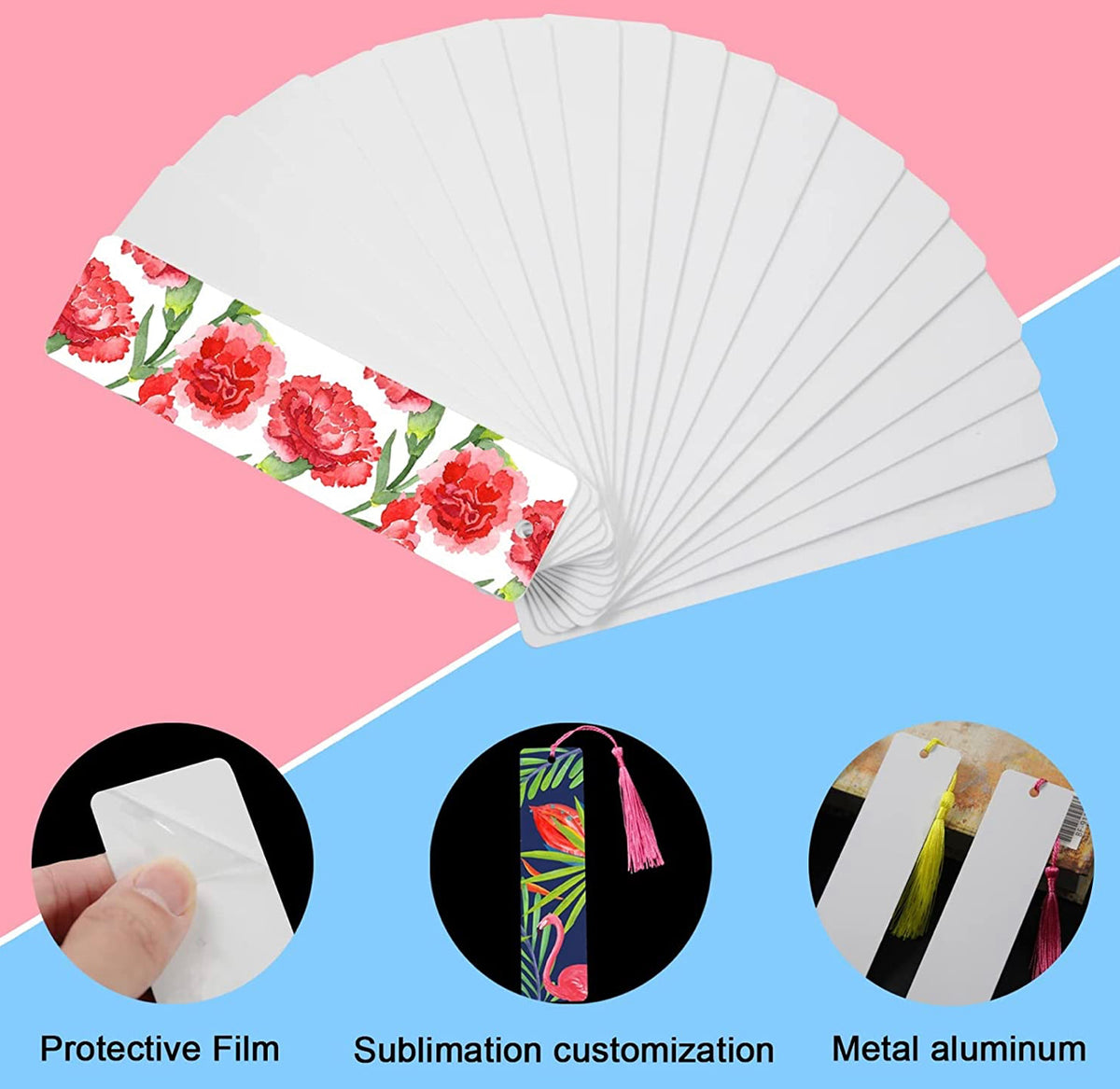 School Bookmarks  10 Sublimation Bookmarks