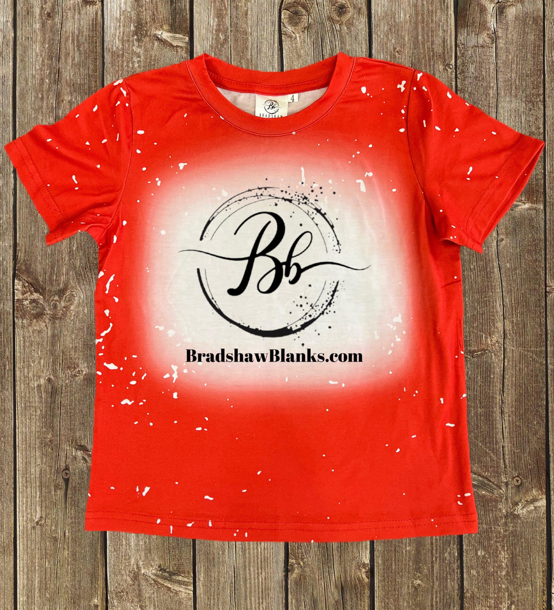 Red Bleach Digital Mockup Bradshaw Blanks