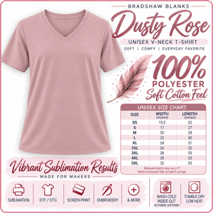 V neck Dusty 100