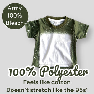 Army Green Bleach 100%