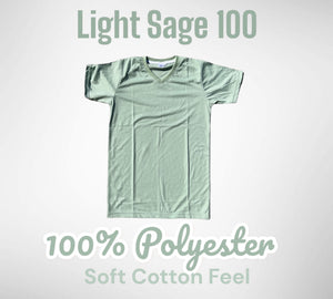 Light Sage- Vneck