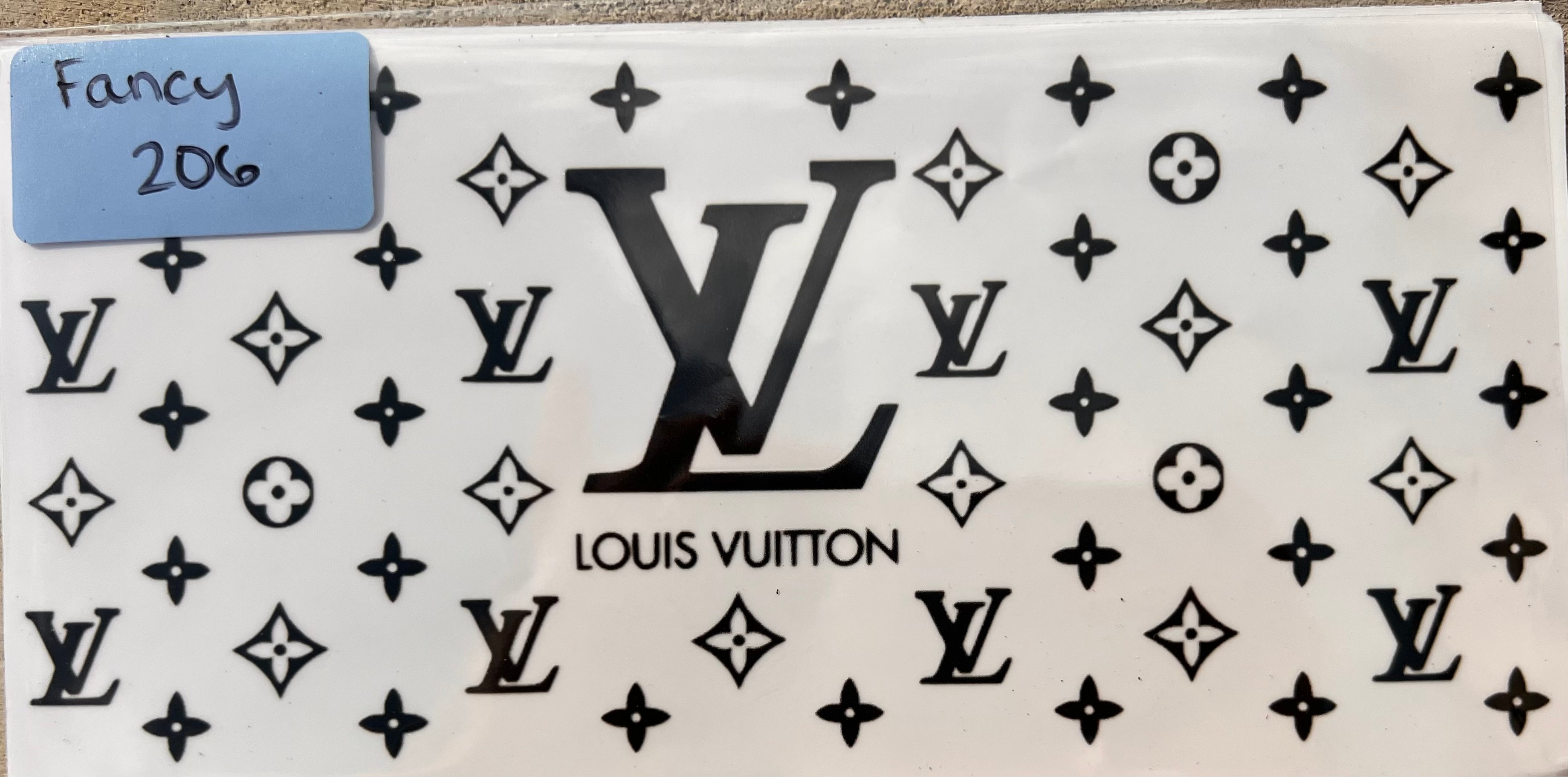 Louis Vuitton Vinyl Painting Stencil 12x8.75