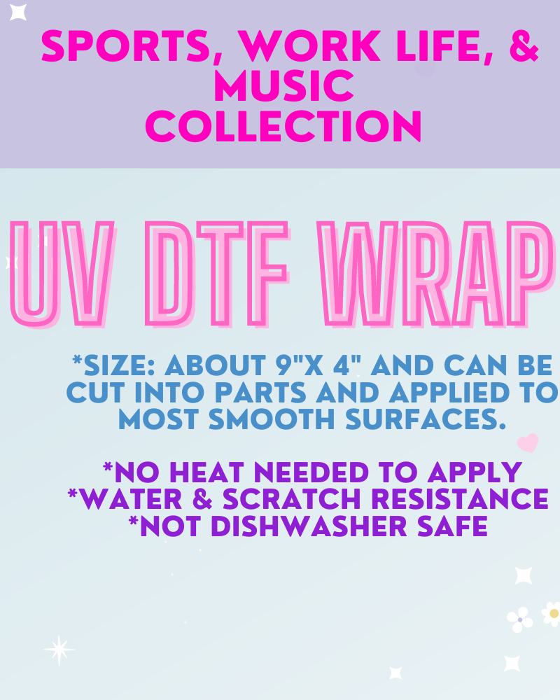 One Day At A Time - 40oz UV DTF Wrap
