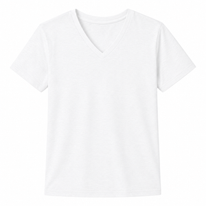 White 100 Vneck