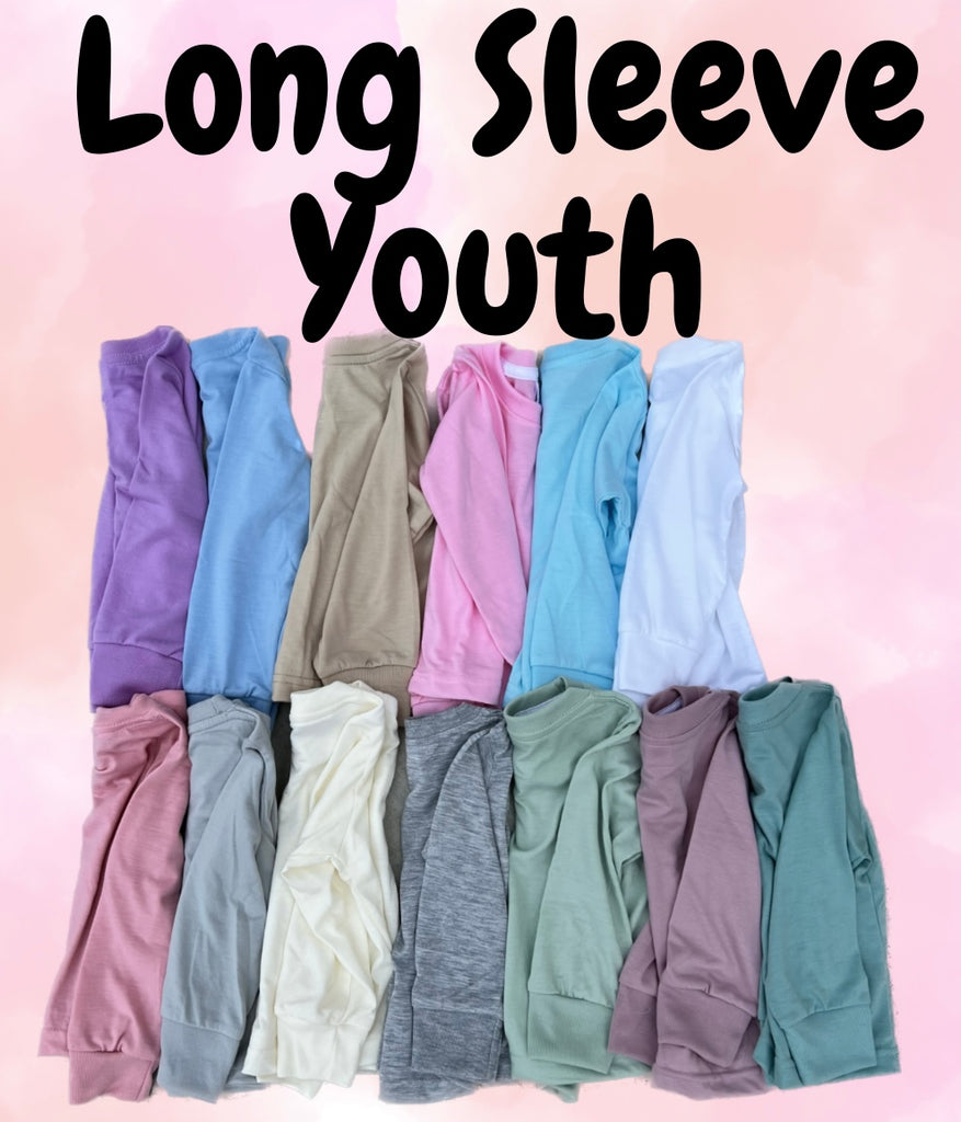 Long Sleeve: Toddler 4T / Light Grey