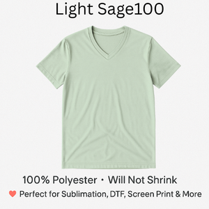 Light Sage- Vneck