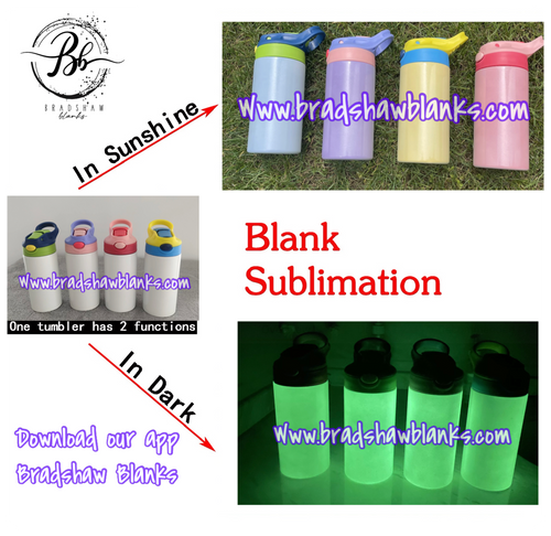 25oz Glass sublimation tumblers with Bamboo Lid