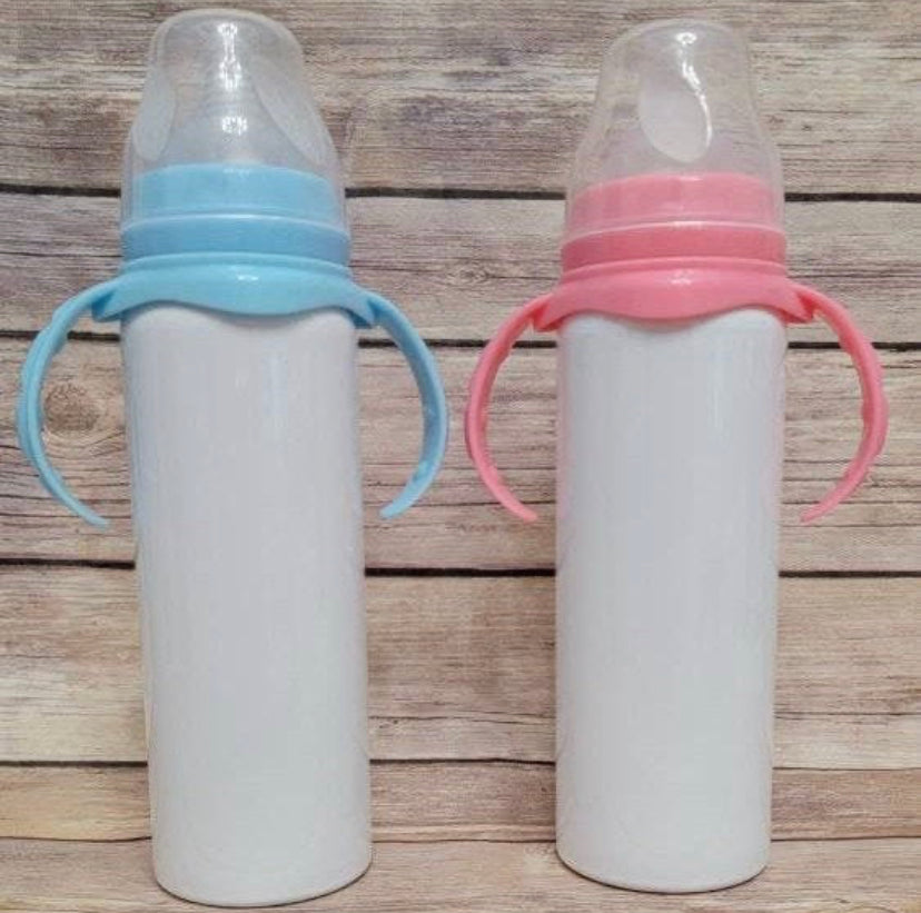 8oz Straight Baby Bottle For Sublimation