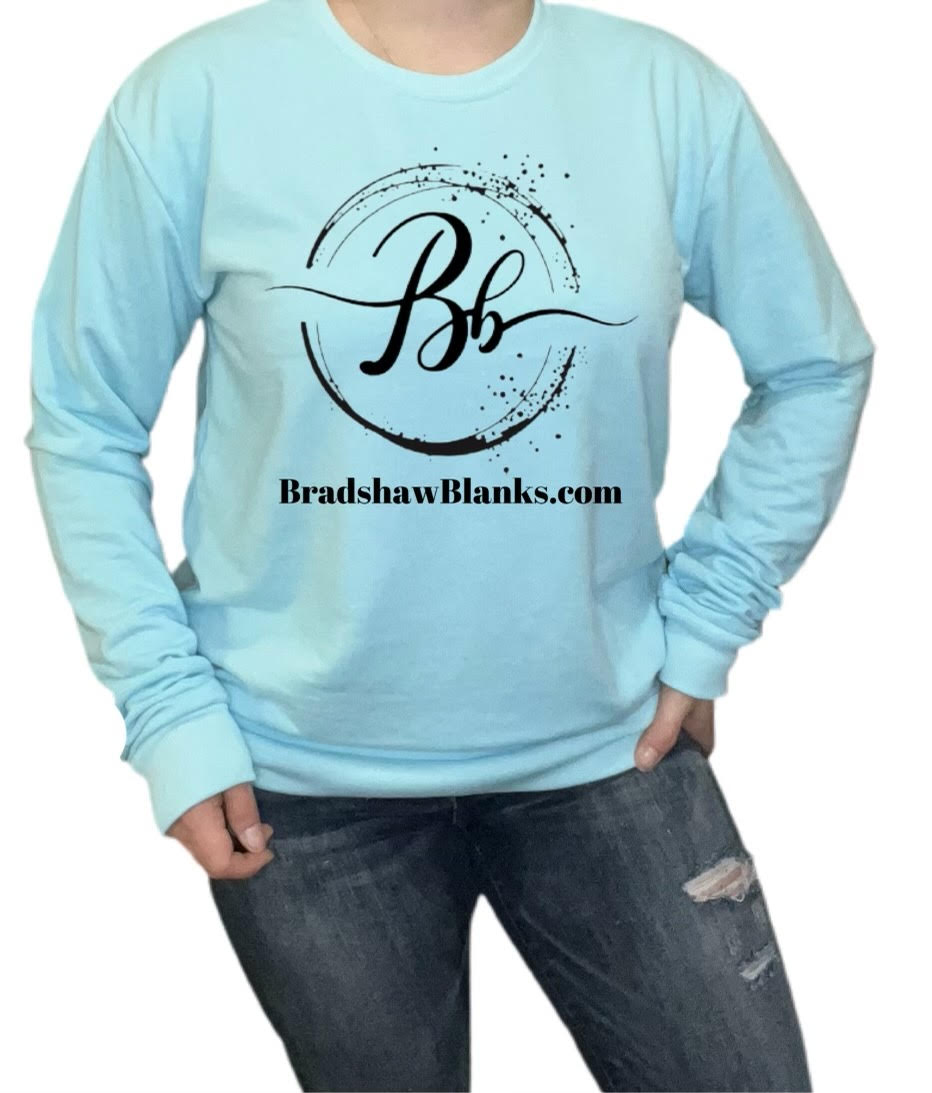 Sky Blue Sweatshirt Digital Download Mockup – Bradshaw Blanks